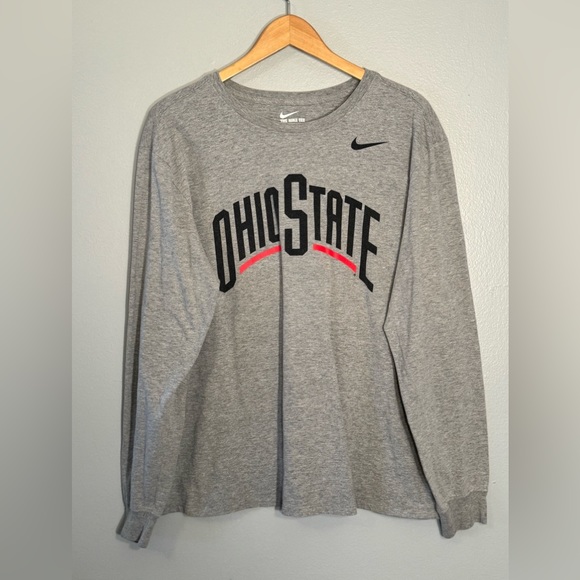 Nike Other - Nike Ohio State University OSU Buckeyes Long Sleeve Tee Size XL